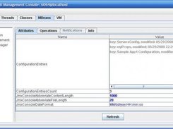 Configuration Manager JMX via jconsole view 
