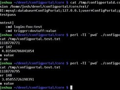 Mock config file manipulation test, c. June 14th, 2005