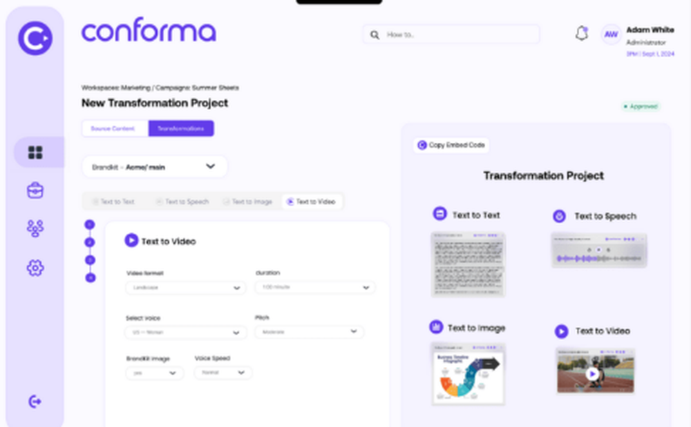 Conforma Screenshot 1