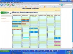 Main View : Calendar