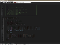 Lib CONIO (conio_am.h) GCC C++ Screenshot 6