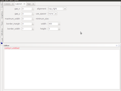 custom panel layout