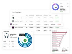  Know when + where you’re making money. See detailed net profit, COGS & expenses in one view.