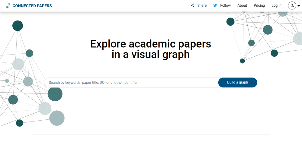 Connected Papers Screenshot 1