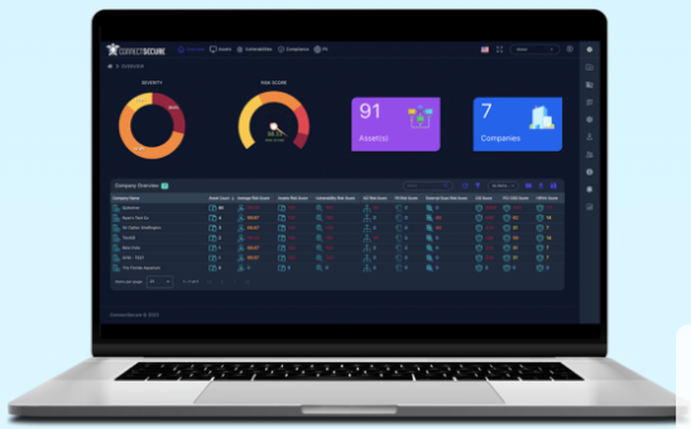 ConnectSecure Screenshot 1