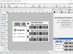 Conpsoft LabelCardPrinter Screenshot 1