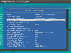 Conquest SCFG Screen