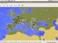 Current progress on game campaign map.