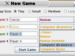 Selection of a new game (preview 0.0.2)