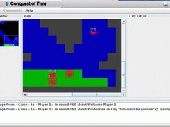 Main screen with fighter (release 0.0.4)