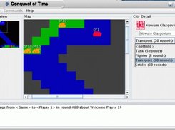 Main screen with transport (release 0.0.4)