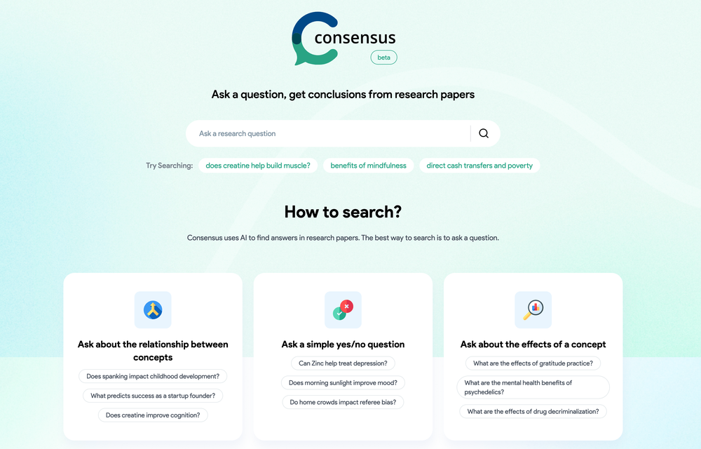 Consensus Screenshot 1