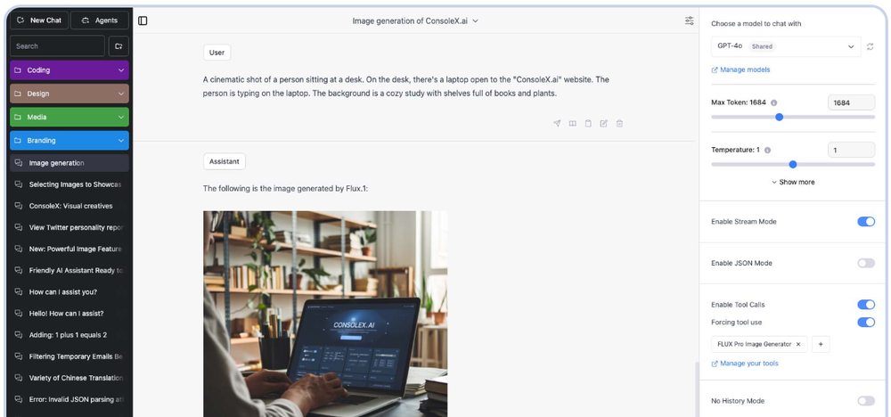 ConsoleX Screenshot 1