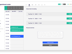 Integrated scheduling