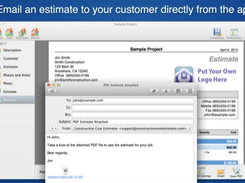 Construction Cost Estimator Screenshot 3