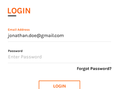 Mobile App Login