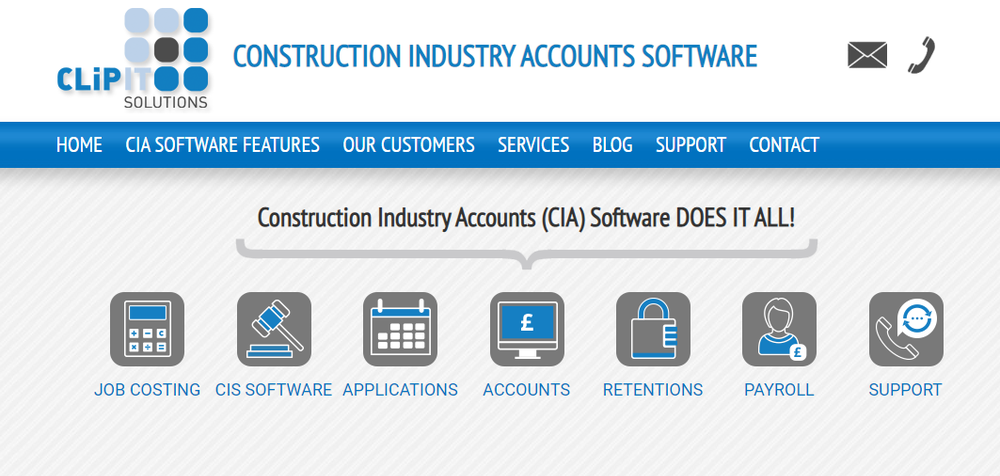 Construction Industry Accounts Screenshot 1