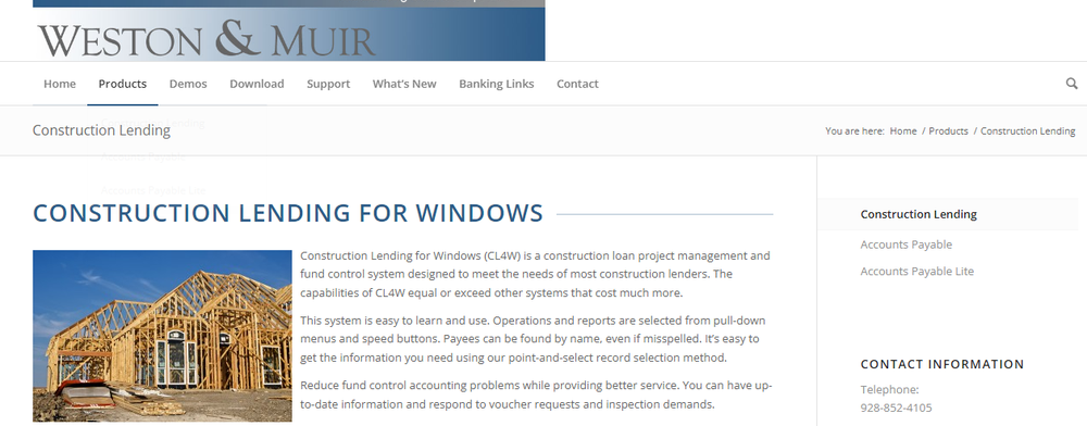 Construction Lending For Windows Screenshot 1