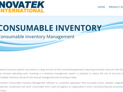 Consumable Inventory Management Software Screenshot 1