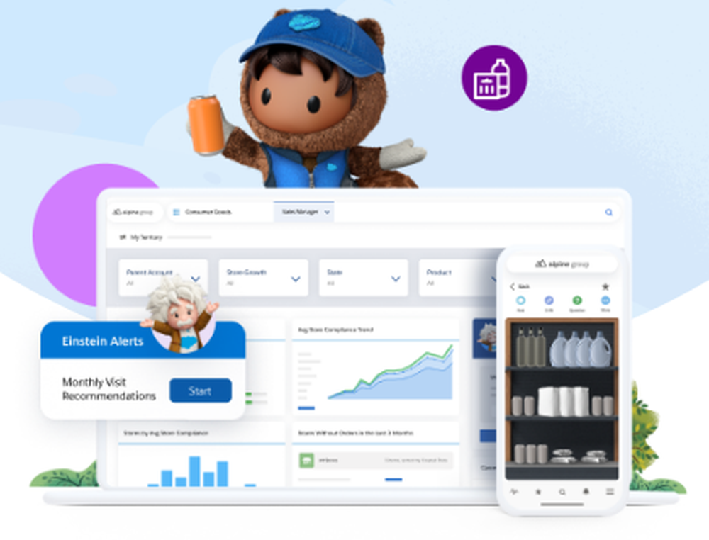 Salesforce Agentforce Consumer Goods Screenshot 1