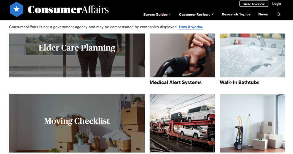 ConsumerAffairs Screenshot 1