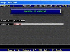 Ingreso de rubro al plan de cuentas