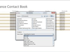 Enhance Contact Book Report Conversion