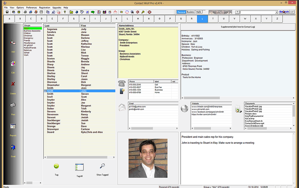 Contact Wolf Screenshot 1