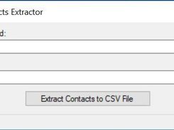 Blackberry Contacts Extractor