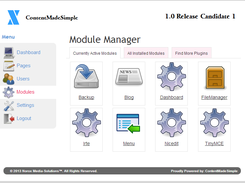 Admin-Module Manager