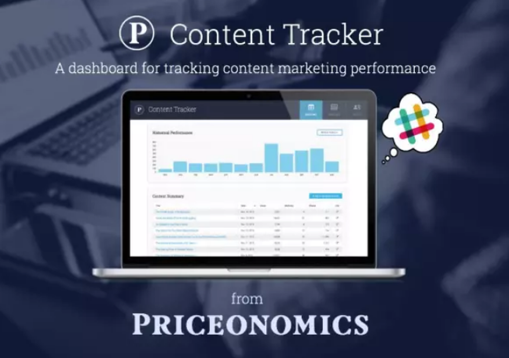 Priceonomics Content Tracker Screenshot 1