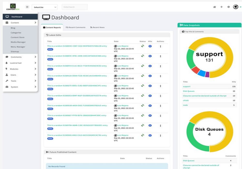 ContentBox Screenshot 1