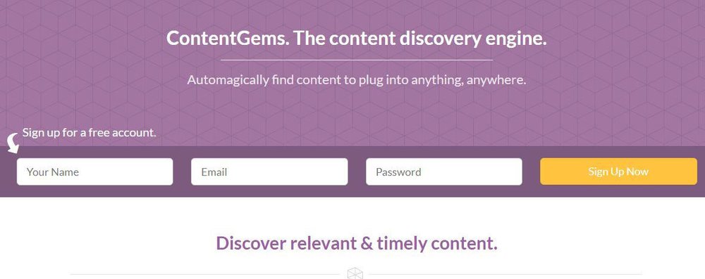 ContentGems Screenshot 1