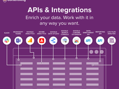 APIs & Integrations - Enrich your data. Work with it in any way you want.