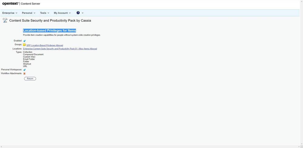 Content Suite Security and Productivity Pack Screenshot 1