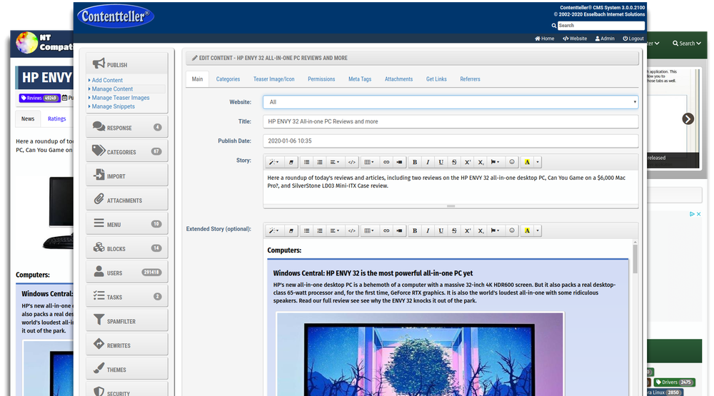 Contentteller Screenshot 1