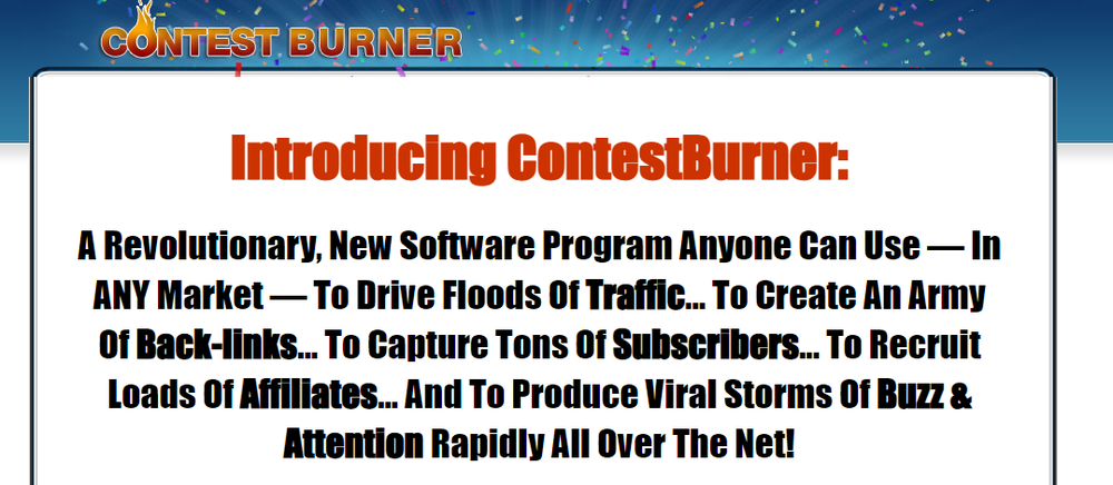 Contest Burner Screenshot 1