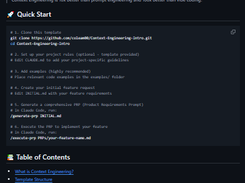 Context Engineering Template Screenshot 1