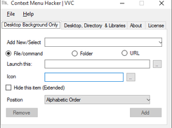 Context Menu Hacker Desktop Tab