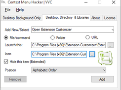 Context Menu Hacker Directory Tab