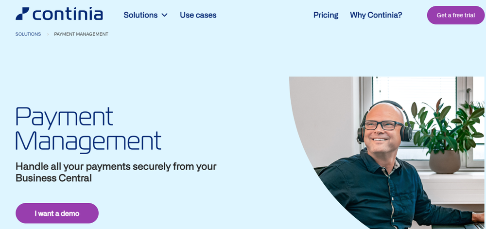 Continia Payment Management Screenshot 1