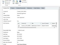 Crow Canyon Contract Management Screenshot 1