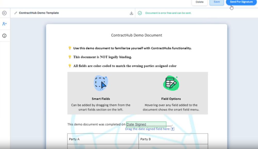 ContractHub Screenshot 1