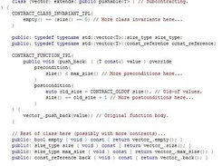 1. Contracts for std::vector::push_back