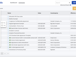 ContractSafe Search & Filter