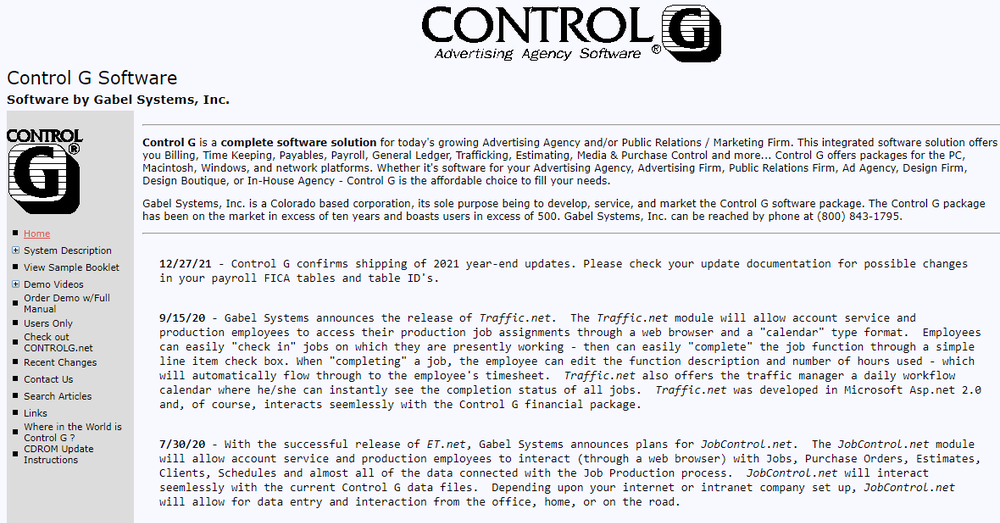 Control G Screenshot 1