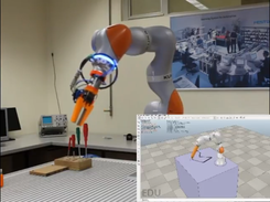 kuka iiwa control from vrep