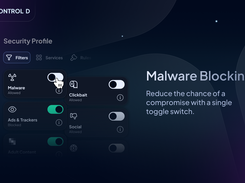 Block malware with a 3 tiered system