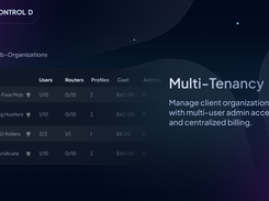 Multi-tenancy and multi-admin access