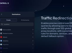 Redirect traffic through transparent proxies